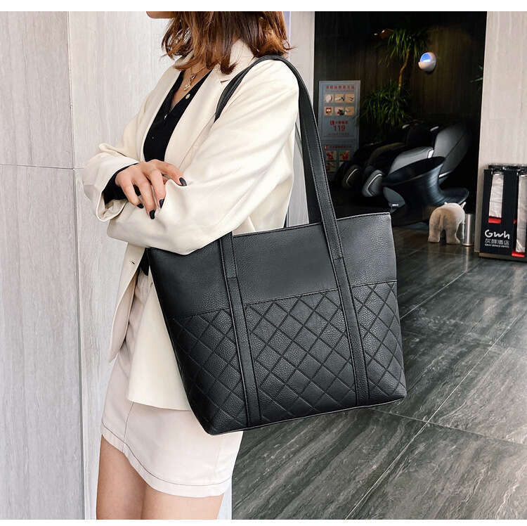 New Korean Version Of Large-Capacity Women's Student Shoulder Tote Bag Versatile Simple