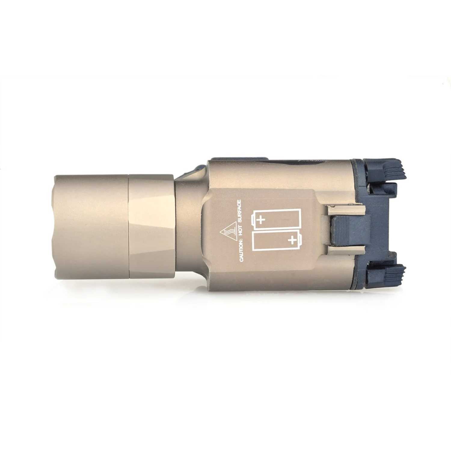 Surefir X300U reconnaissance gunner flashlight rifle strobe flashlight suitable for 20mm rail air gun hanging flashlight huntingW241204