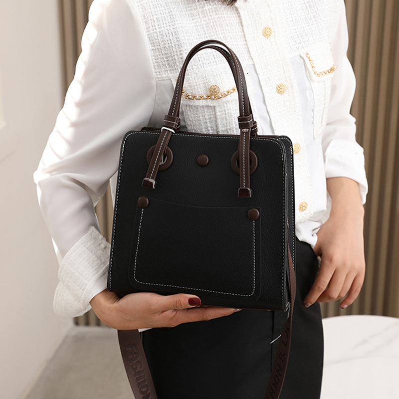 Women s simple large capacity tote leisure popular new shoulder trend bag urban women s versatile handbag