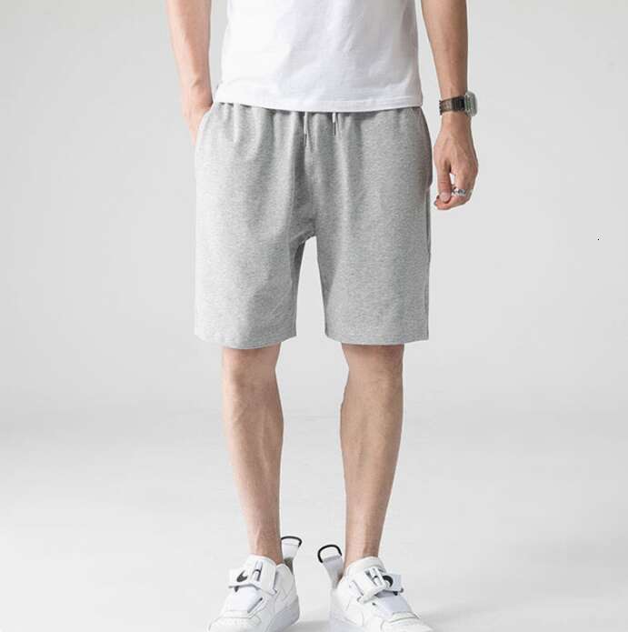 Designer men's shorts with letter printed cotton round neck T-shirt, loose and personalized drawstring, high-quality men's casual and breath