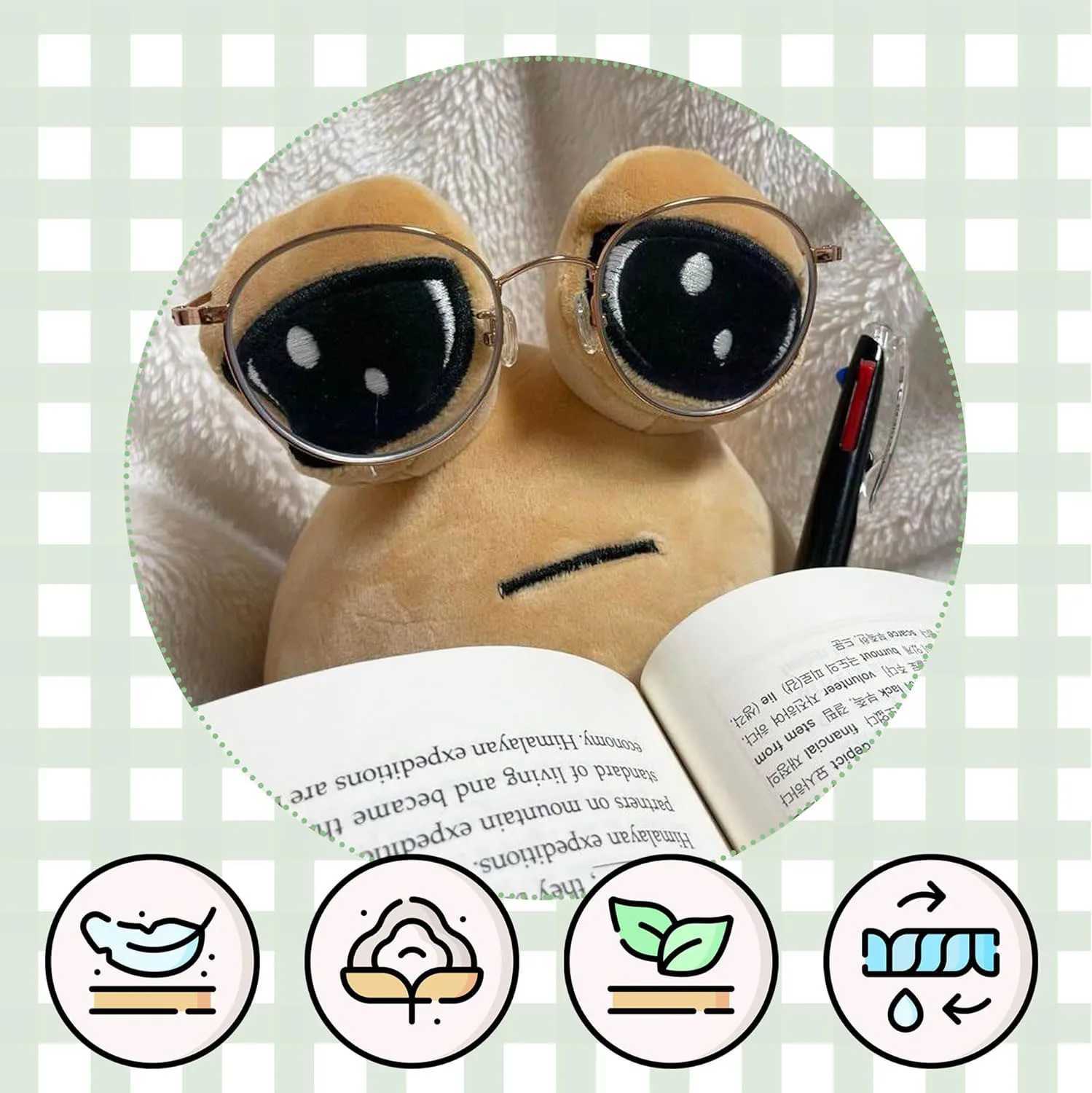 Big Size Hot Game My Pet Alien Pou Plush Toys Alien Stuffed Animal Pou Plushie Toy For Kids Birthday Gift Halloween DecorationsXJ241204