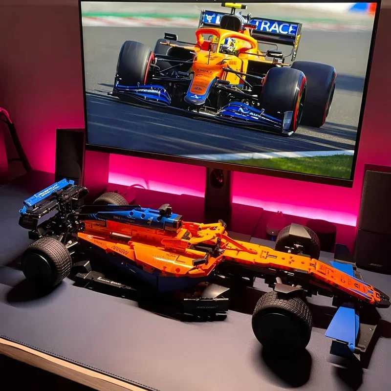 Educational Fun! Construct an Authentic Looking Formula One Vehicle Using Our Premium -Like Block System