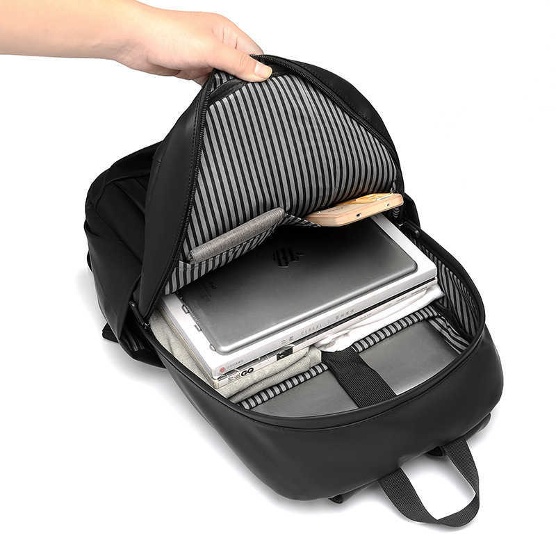 New Men's Bag, Fashionable Waterproof Backpack, Large Capacity Computer Backpack, Business Men's Backpack, Travel Student Backpack 241204