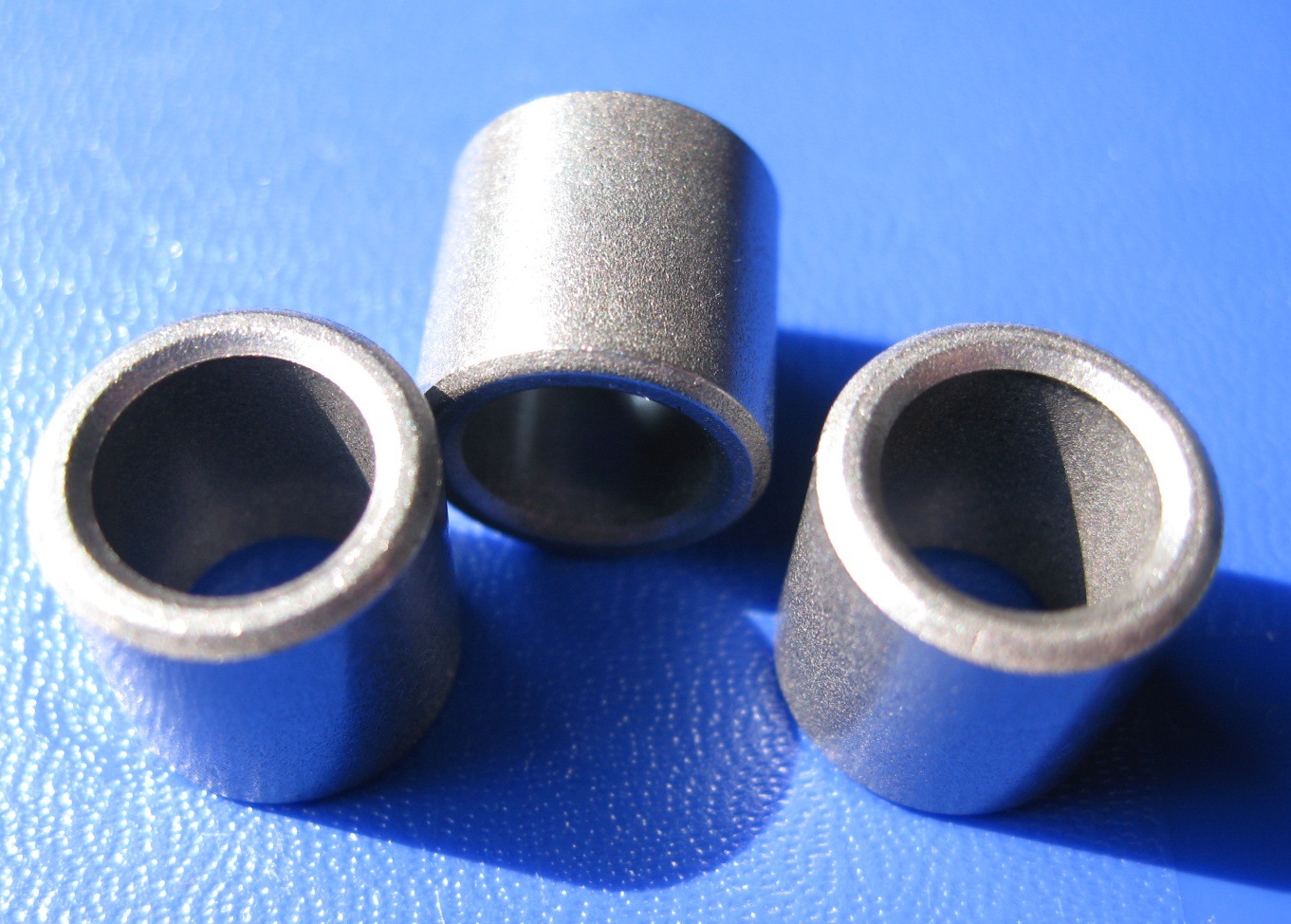 High-Quality Iron Bushings for Bearings - 9mm Inside Diameter, 13mm Outside Diameter, 12.8mm Tall - Made by Powder Metallurgy Process