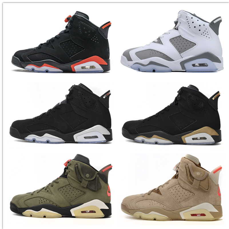 Men Women Shoes Retro DMP Infrared Craft Cool Grey Women Mens Sneakers Trainer Size us 4-13 Come With Box