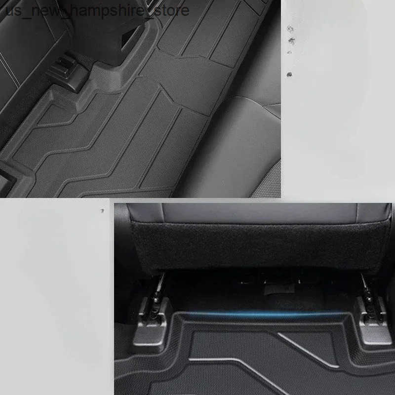 Floor Mats Carpets New Style TPE Car Floor Mat For Chery Jetour T2 2024 Accessories Waterproof Dirt Resistant Floor Liner Pet Mat Easy To Clean J24120