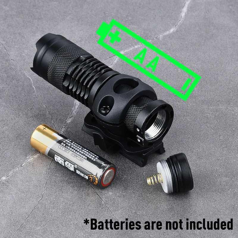 WADSN Tactical Scout Rapid Helmet Light AIrsoft Flash Mini White LED Light Constant Roaring Output Helmet FlashlightW241227