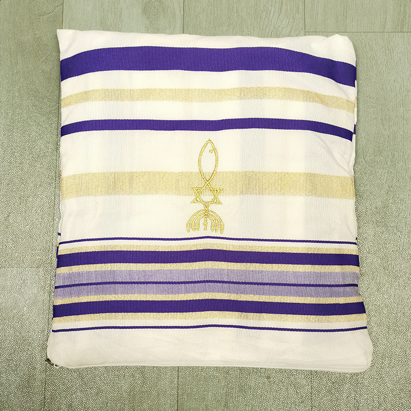 Scarves 108*180cm Large Size Tallit Prayer Shawl Israel Talit Bag Tallis Israeli Praying Scarfs Priez Wraps Prayer Shawl Talis Je 231011