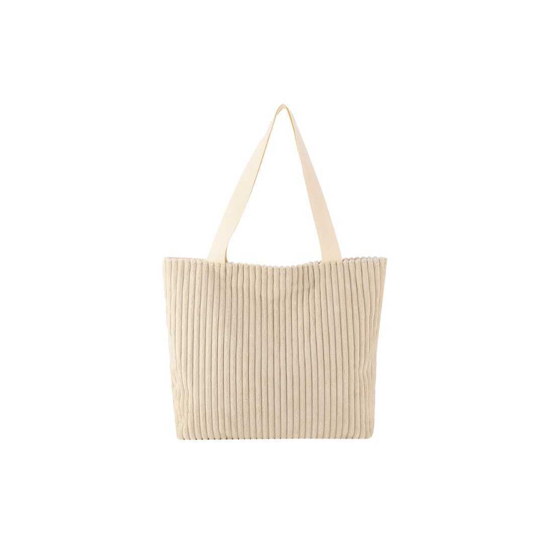 Women's Simple Casual Tote Bag Autumn and Winter New Item Japanese Korean Large Capacity Shoulder Corduroy Commuting 241204