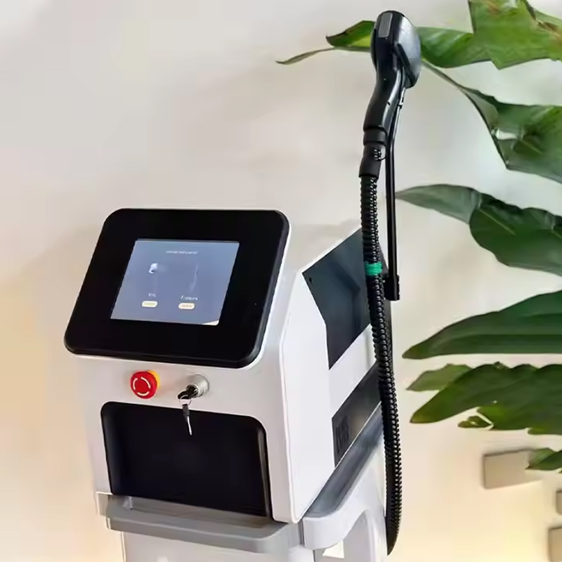 Three Wavelengths Diode Whitening Hair Laser Removal 810nm nd yag Q-switch Machine for tattoo removal Picosecond