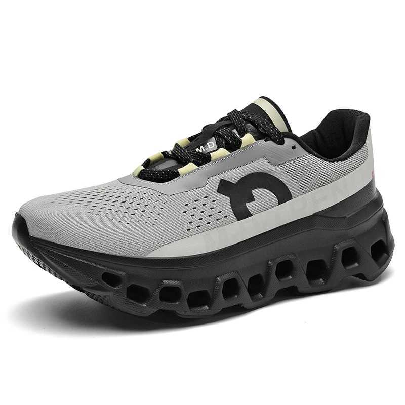 New Fashion Casual Breathable Mesh Mens Shoes Fashion Cushioned Running and Sports ShoesC250408
