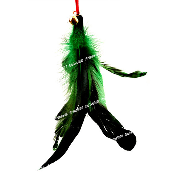 Chicken Feather Toy Plastic Pendant Creative Funny Cat Stick Replacement Head Pet Supplies