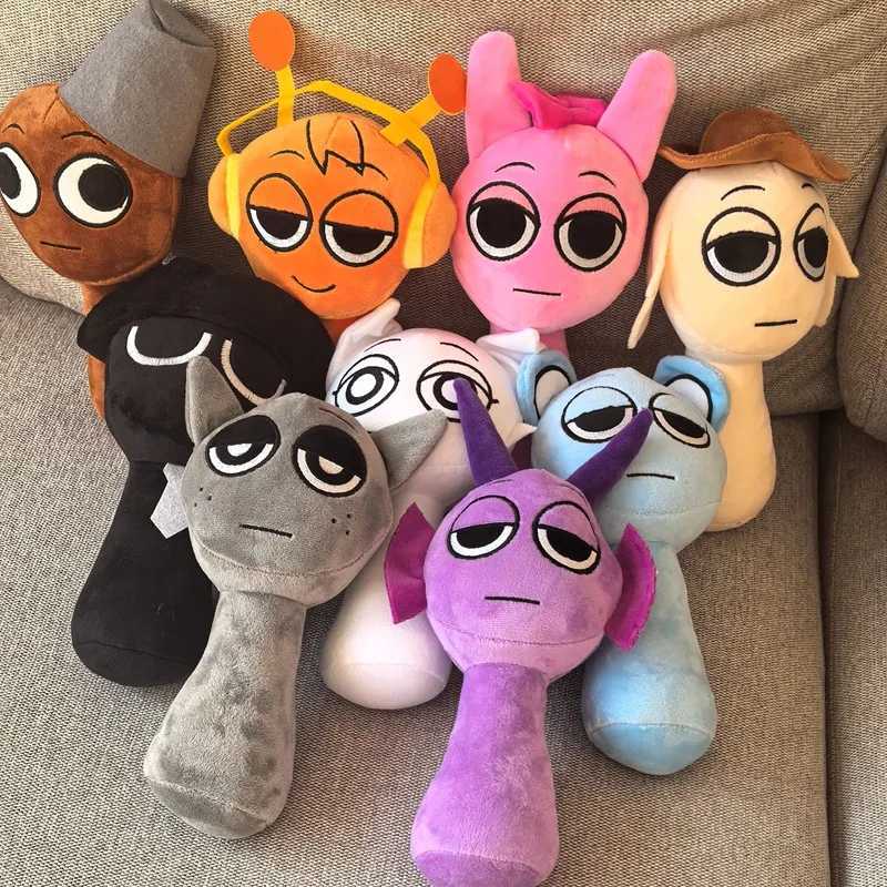New Sprunki Plush Toys Sprunki Incredibox Plush Doll Anime Game Role Pillow Doll Children Stuffed Dolls Christmas GiftsXJ250218