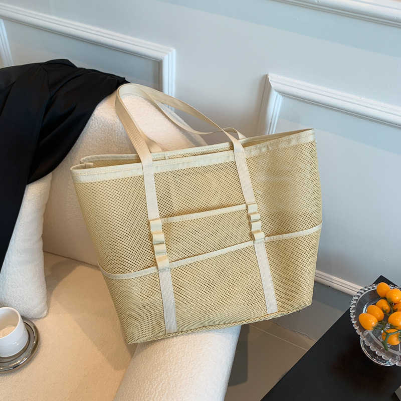 Niche Trendy Shoulder Bag 2023 Summer New Bag Women's Casual Fashion Simple Large Capacity Handbag Women's Bag 241204