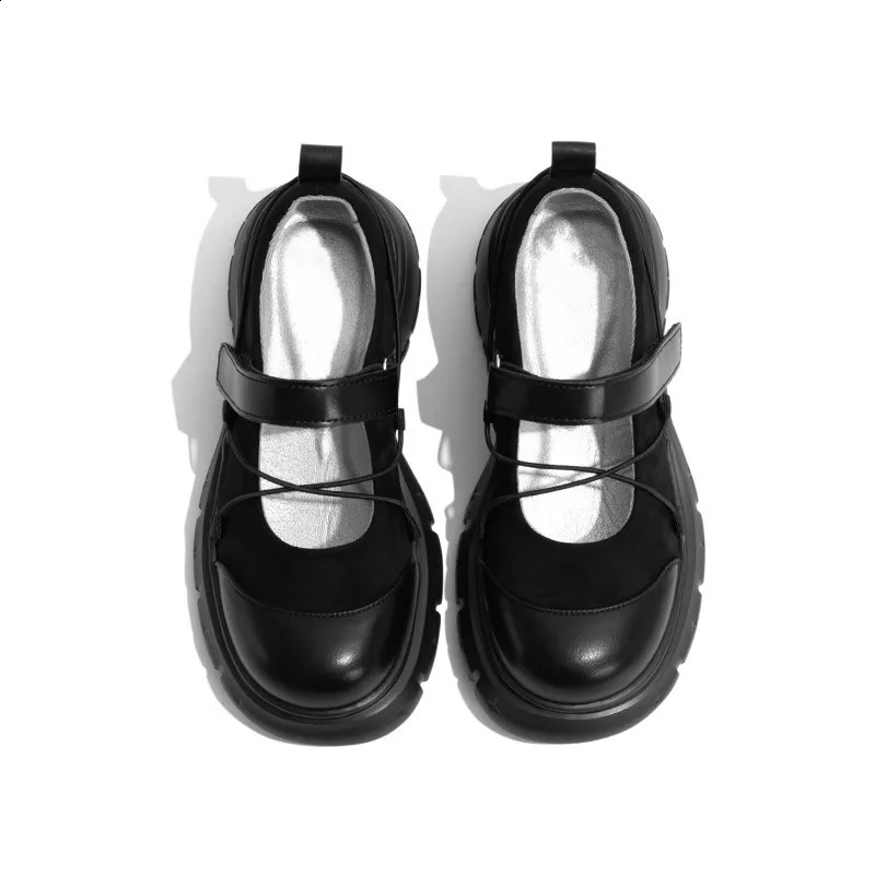 Retro womens shoes casual womens shoes sports shoes Clogs platform Modis fully matched reptile summer cross dress 2024 Mary Janes Ru 241203