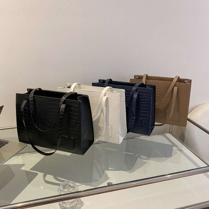 Tote Bags for Women Top Handle Hand Bags Crossbody Purses Stone Patterned Shoulder Bag Large Plain Color Handheld Tote Bag