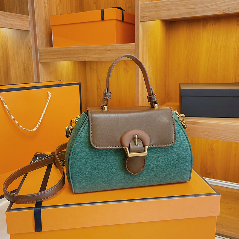 New French niche women s style leisure new handheld trend small square bag fashionable multifunctional popular designer single shoulder crossbody bag