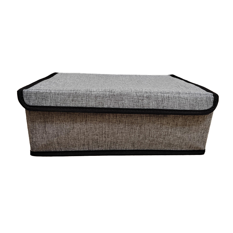 3*6 covered compartmentalized storage box Environmentally friendly material clothing and socks storage box