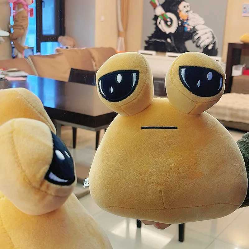 Big Size Hot Game My Pet Alien Pou Plush Toys Alien Stuffed Animal Pou Plushie Toy For Kids Birthday Gift Halloween DecorationsXJ241204