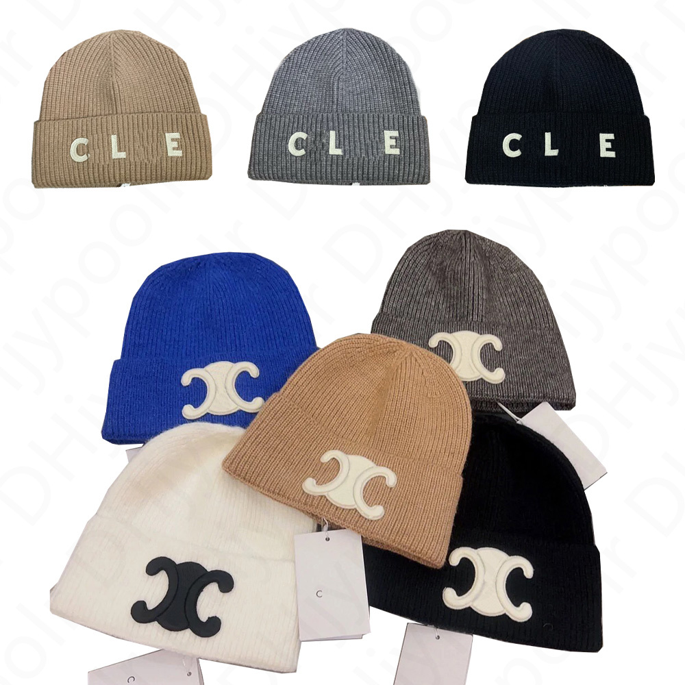 High quality Designer beanie Unisex Knitted Beanie Hat Letter Jacquard Design Casual Warm Cap for Fall and Winter Sports Casual hat Warm Beanie cashmere hat