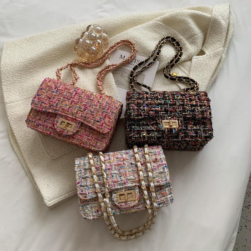 2025 New Outdoor Style Luxury Free Delivery Designer Bag Xiao Qiang Feng Woven Women's Trend New Style Popular Korean Version Fashion Versatile C