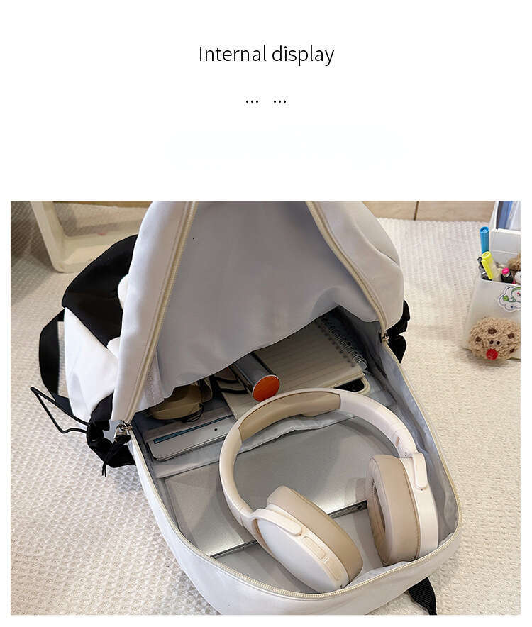 Waterproof Shoulder Boys Girls High Junior Middle School Students Computer Backpac
