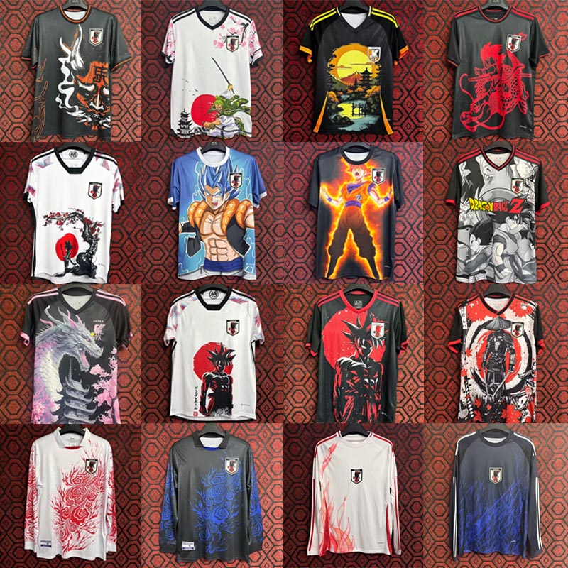 JApan classic Cartoon soccer jerseys GOKU MINAMINO TOMIYASU TSUBASA Mitoma maillot japon futbol camiseta KYOGO Asano Ito SHIBASAKI KUBO KAMADA football Shirts