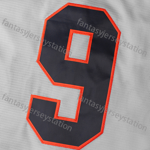 Men's Vintage #9 Knights Baseball Jersey - Retro Gray, Polyester, Machine Washable, Embroidered Lettering & Numbers, Perfect for Sports & Casual 