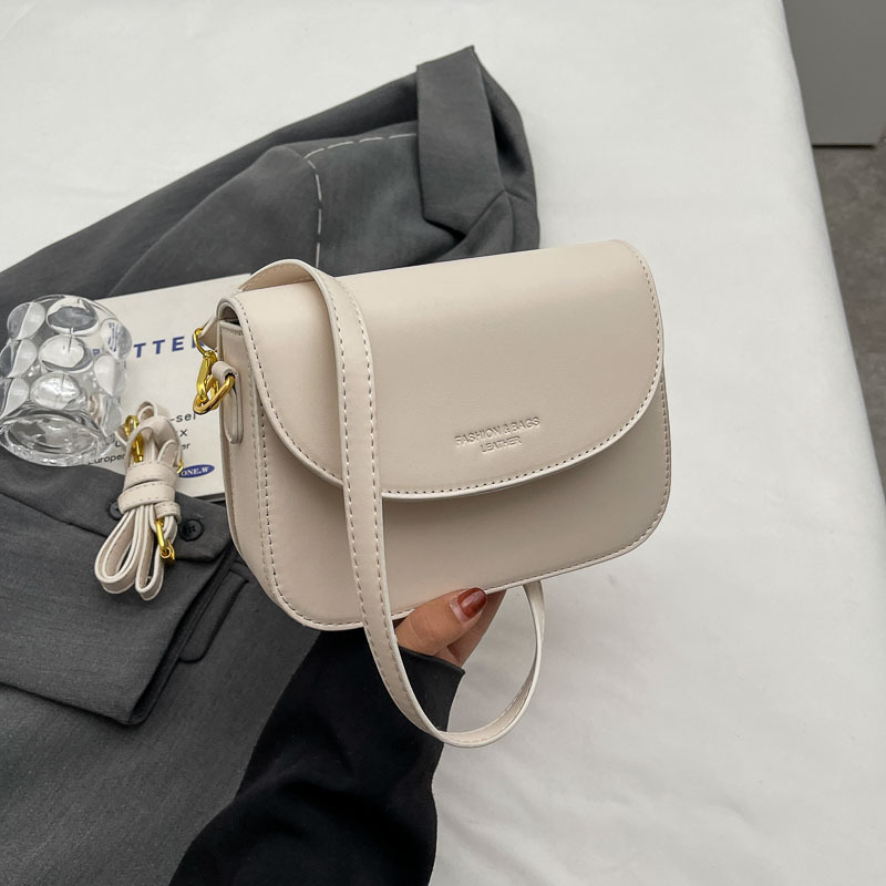 Texture female 2025S designer new style fashionable simple crossbody small square atmospheric versatile women bag shoulder bag