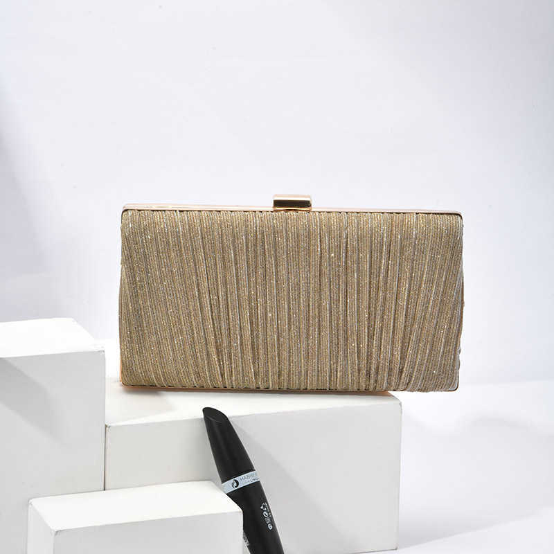 European Style Solid Color Dinner Bag Banquet Bag New Fashion Simple Bag Celebrity Handbag 241204