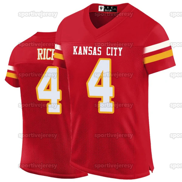 15 Patrick Mahomes Travis Kelce Harrison Butker Football Jersey Rashee Rice Chris Jones Nick Bolton Isiah Pacheco Trent McDuffie Xavier Karlaftis Kelc