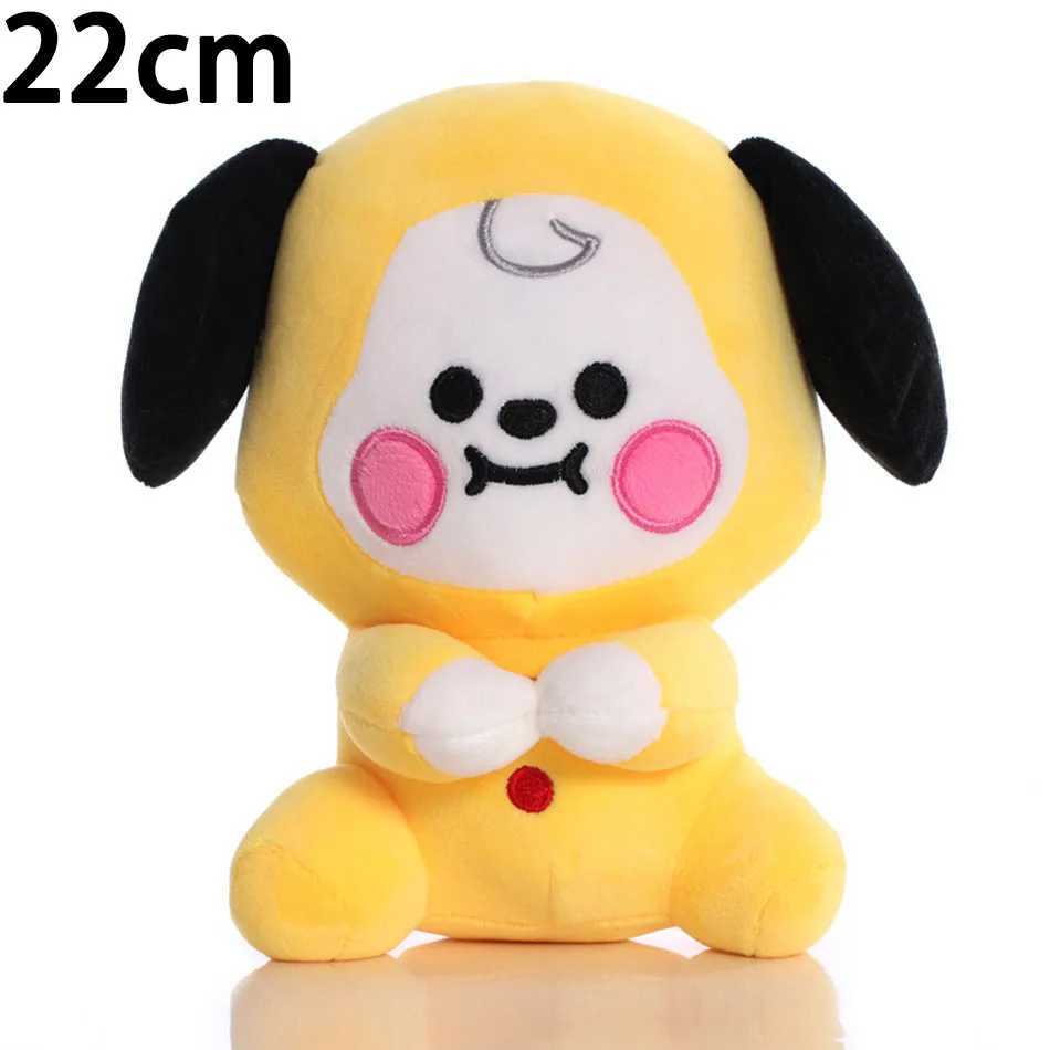 New 12cm 22cm Mini BTS Figure Doll Pendant Plush Toy Doll Accessories Kaii Anime Cute Kids Birthday GiftsXJ241204