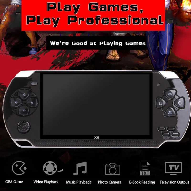 4.3-inch Sn Game Console For PSP Game Console Handheld Game Players 8G Built-in 10000 Games port 8/16/32/64/128 Bit GameXJ241204
