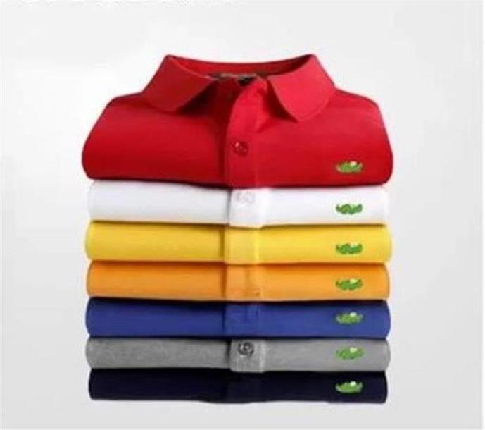 hot's Men Big small Horse Embroidery POLO Shirts Brands Cotton Short Sleeve luxury Polo White Collar Male High Quality Polo Shirt
