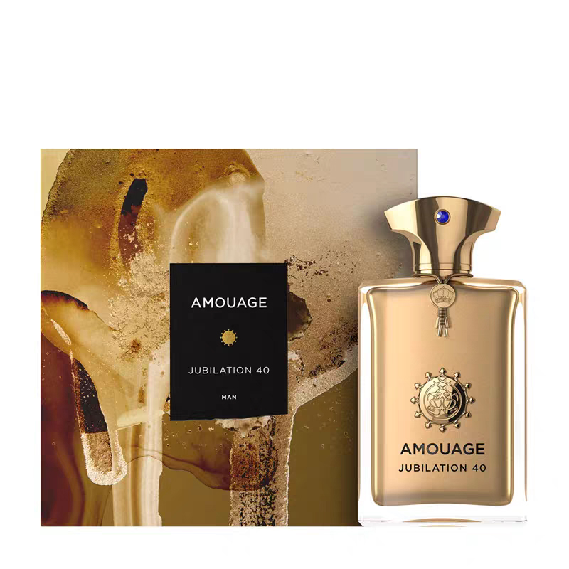 Amouage Perfume Jubilation 40 Fragrance 100ml Eau De Parfum Long Lasting Smell Brand Man Women Perfumes Cologne Spray High Quality Fast Delivery long-
