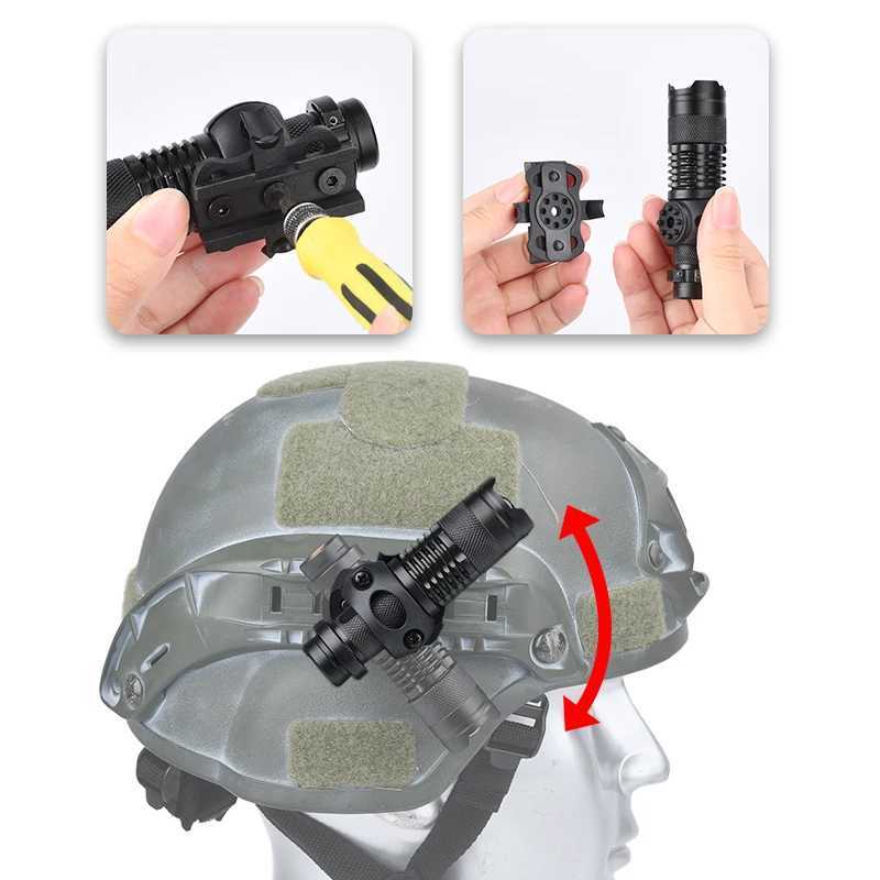 WADSN Tactical Scout Rapid Helmet Light AIrsoft Flash Mini White LED Light Constant Roaring Output Helmet FlashlightW241227