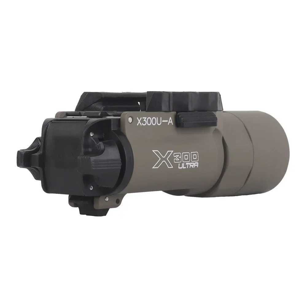 X300U X300 Ultra X300U-A pistol light air gun helmet light weapon flashlight flicker 800 lumensW241204