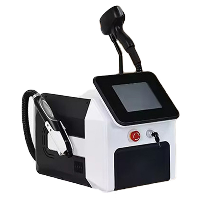 New Style 3 wavelengths laser nd yag 810nm hair removal diode picosecond q switched tattoo removal instrument