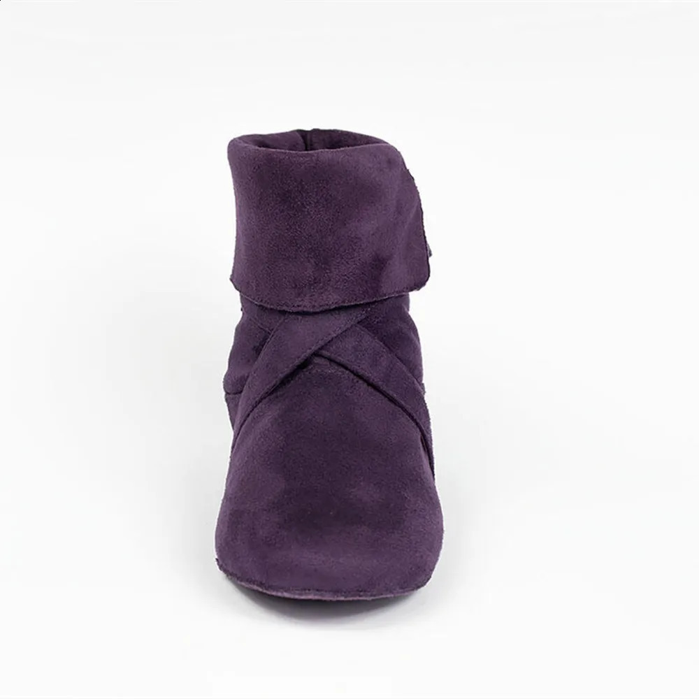 Womens dance suede sole boots womens Latin dance boots salsa dance shoes party West swing dance boots colored shoes 241203