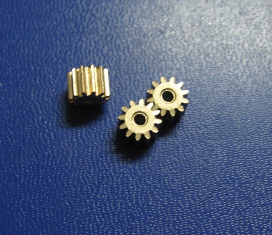 Precision Engineered Bronze Gears - 0.5 Modular 12 Tooth, Durable 2mm Inner Diameter & 5mm Thick