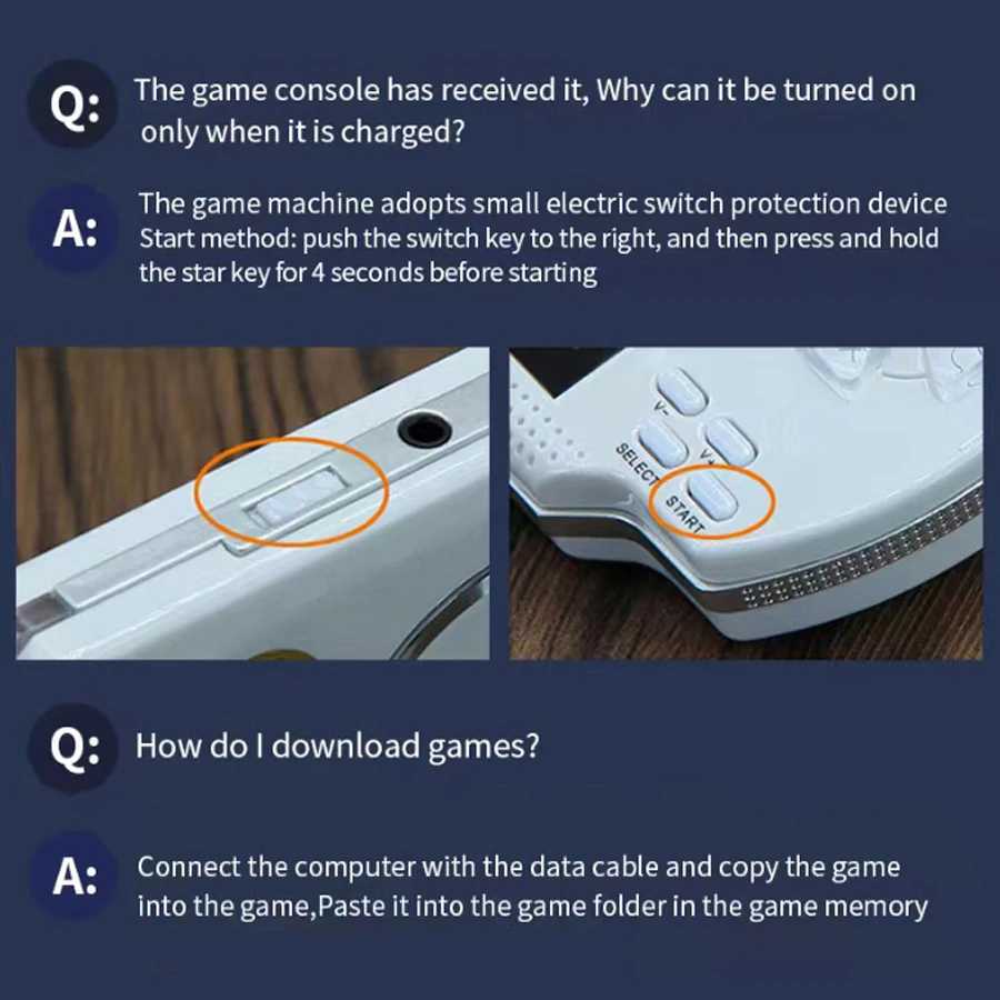 Handheld Portable Retro Video Game Console Videogame Arcade Player for Children Mini Machine Emulator Retrogame Gaming StationXJ241204
