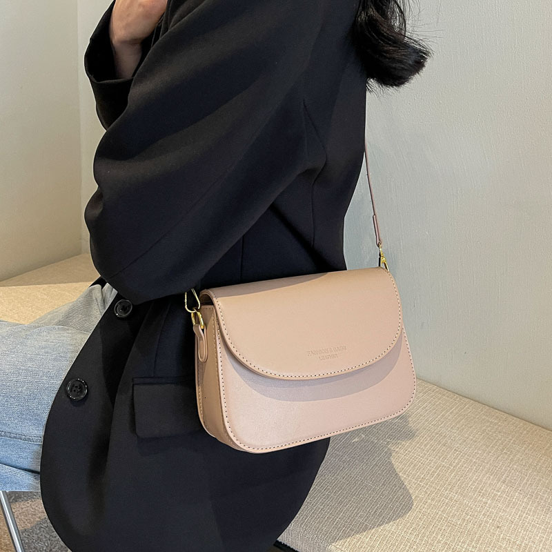 Texture female 2025S designer new style fashionable simple crossbody small square atmospheric versatile women bag shoulder bag