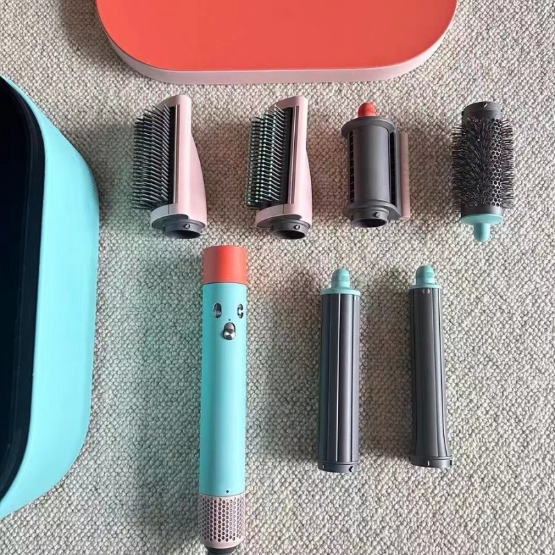 New 5-In-1 Dryer Curler Curling Irons Multi-function For Rough and Normal Hair Straightening Brush free shipping