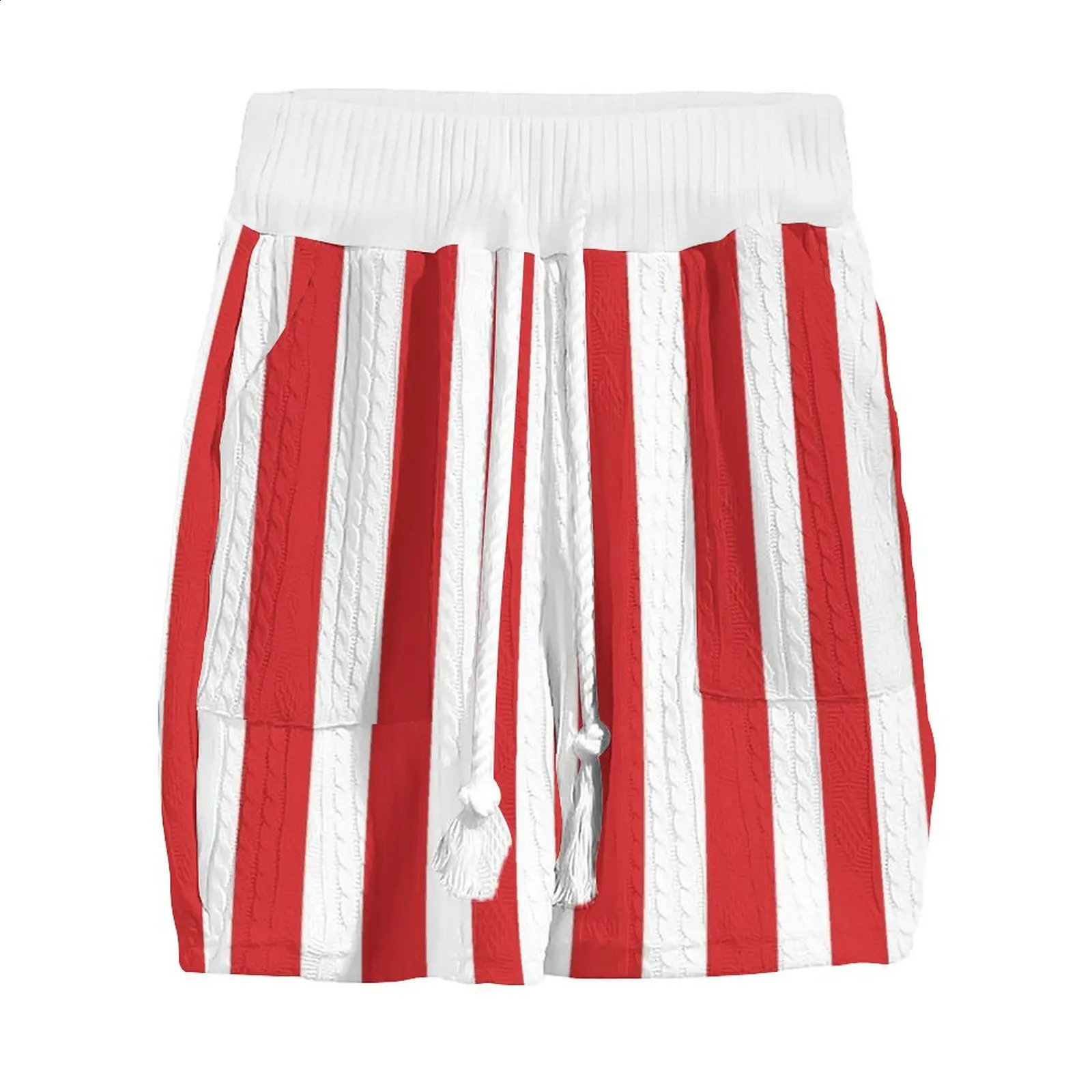 Retro plain knitted mens summer loose short sleeved V-neck zipper and short sleeved knitted two-piece mens oversized set 241203