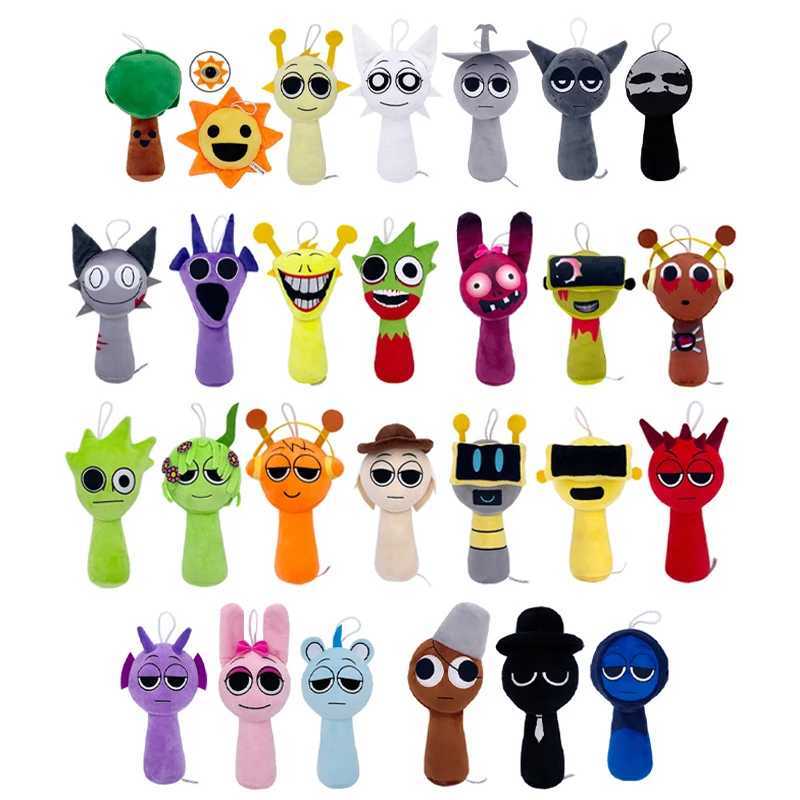 New Sprunki Plush Toys Sprunki Incredibox Plush Doll Anime Game Role Pillow Doll Children Stuffed Dolls Christmas GiftsXJ250218