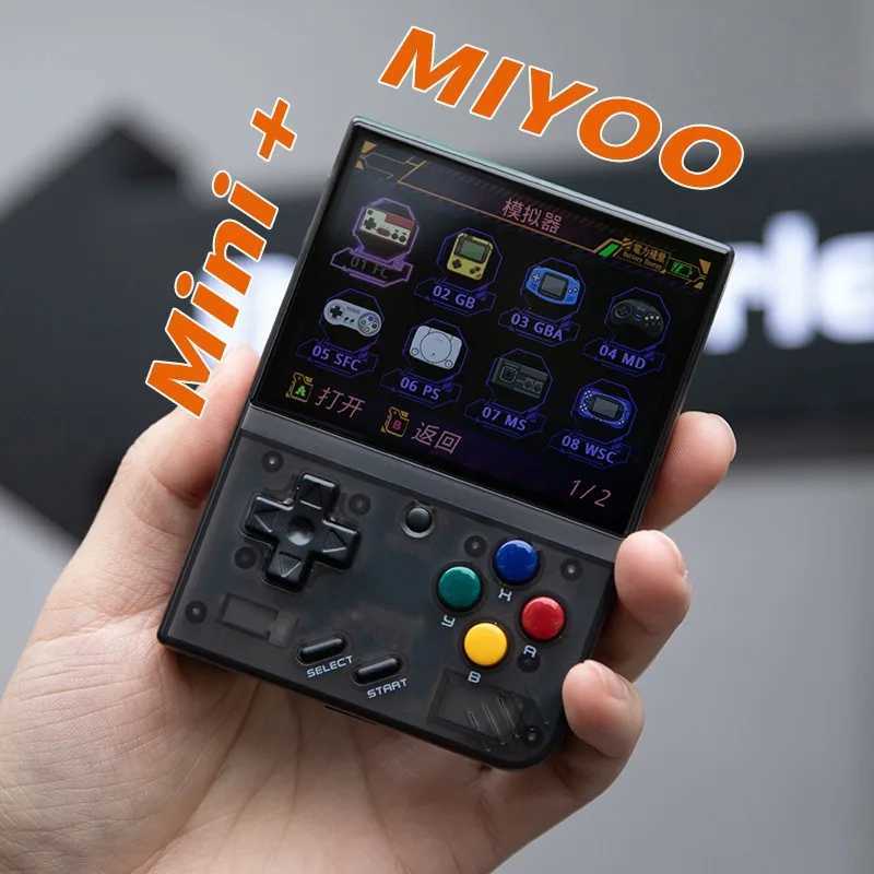 Miyoo mini plus+ Open-Source Retro Handheld Game Console - Portable GBA PS1 Linux Open-Source Gaming SystemXJ241204