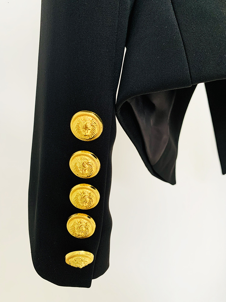 Newest Designer Fashion Jacket Women's Slim Fitting Single Button Lapel Blazer 3 Colors