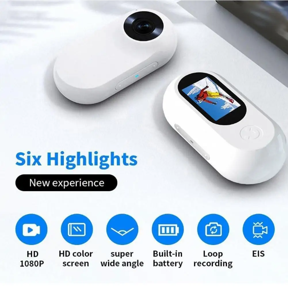 HD 1080P Wireless No WiFi Needed Dog Cat Pet Camera Collar Mini Body Cam Video Records For Cats Dogs Birthday Gift