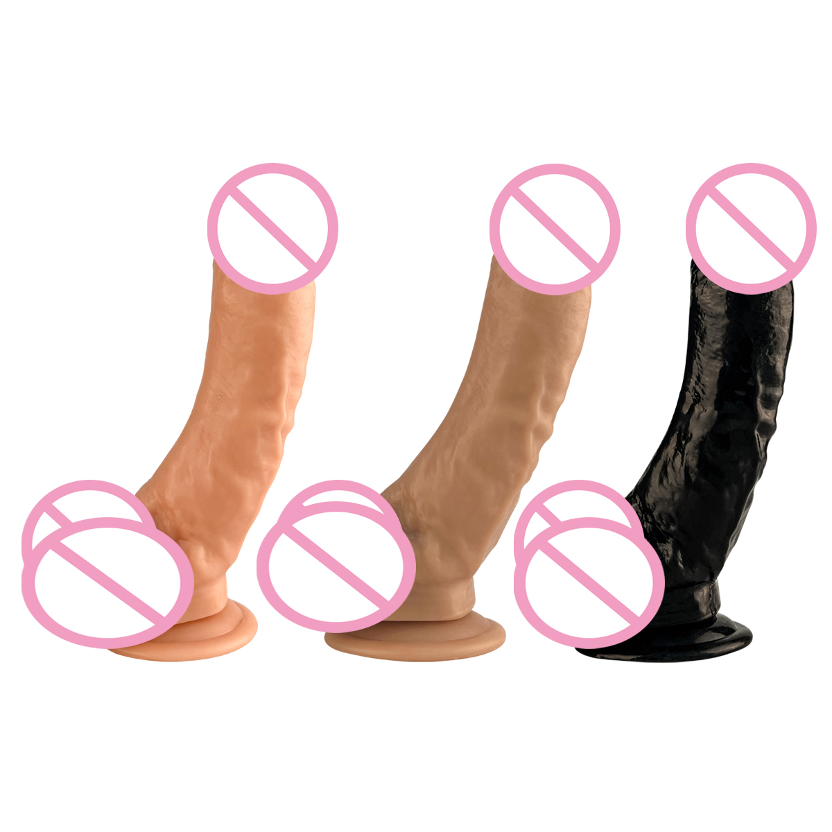 Dildos Skin Feeling Big Penis with Suction Cup Thick Phallus Large Dick Sex Toys for Women Masturbation