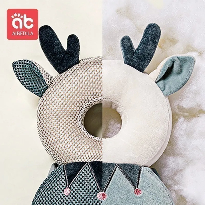 AIBEDILA born Baby Things Mother Kids Items for Babies 1-3T Toddler Baby Head Protector Cartoon Security Baby Pillows AB268 241204